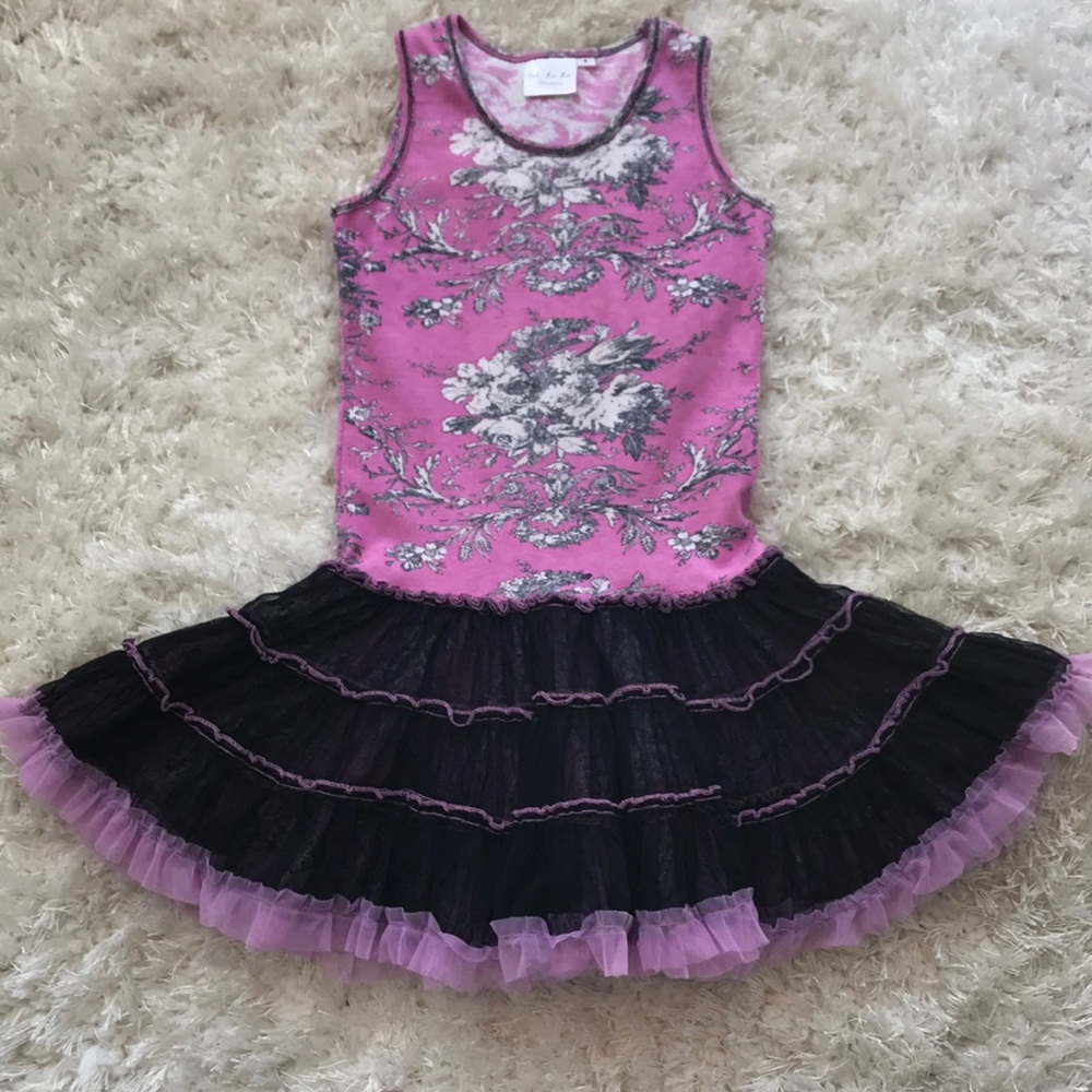 Girls 8 Ooh! La La! Short sleeve dress